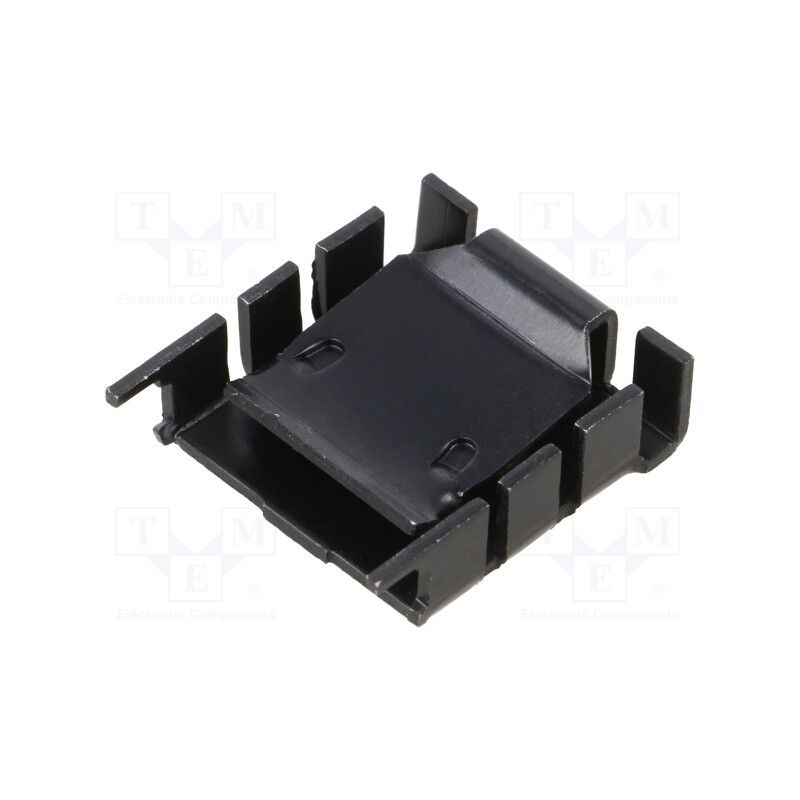 1 pcs x FISCHER ELEKTRONIK - FK 224 SA-220-1 - Heatsink: extruded, black, L: 29.4mm, W: 25mm, H: 8.3mm, 18K/W