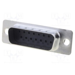 1 pcs x ADAM TECH - DA15-PR - D-Sub, PIN: 15, plug, male, for cable, Type: w/o contacts, 5A, 250V