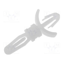 10 pcs x ESSENTRA - LCBSM-3-01 - Assembly stud, polyamide, L: 4.8mm, latch/latch, Ø2: 3.18mm