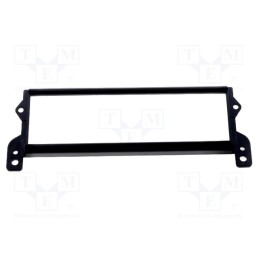 1 set x 4CARMEDIA - Spacer ring, MDF, 165mm, Subaru, impregnated,varnished, 2pcs.