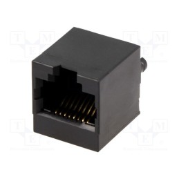 1 pcs x ADAM TECH - MTJ-88FX1 - Socket, RJ45, PIN: 8, Layout: 8p8c, THT, straight