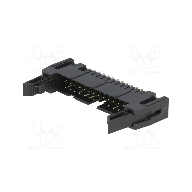 1 pcs x CONNFLY - DS1011-26SBSIB7-B - Socket, IDC, male, PIN: 26, straight, with ejector, THT, gold-plated