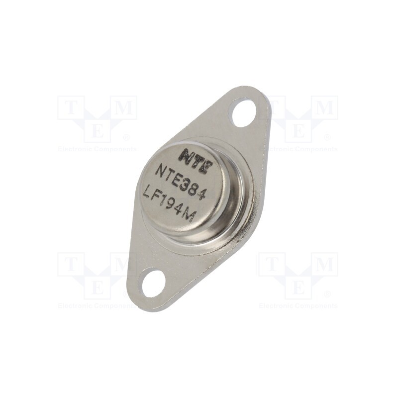 1 pcs x NTE Electronics - NTE384 - Transistor: NPN, bipolar, 350V, 7A, 45W, TO66