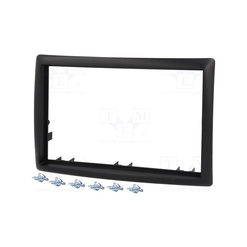 1 pcs x PER.PIC. - MA70005/T - Radio frame, Renault, 2 DIN, black