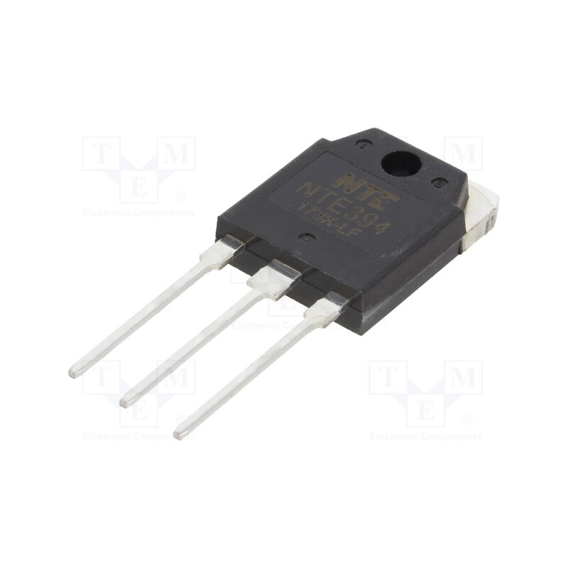 1 pcs x NTE Electronics - NTE394 - Transistor: NPN, bipolar, 400V, 3A, 100W, TO3PN