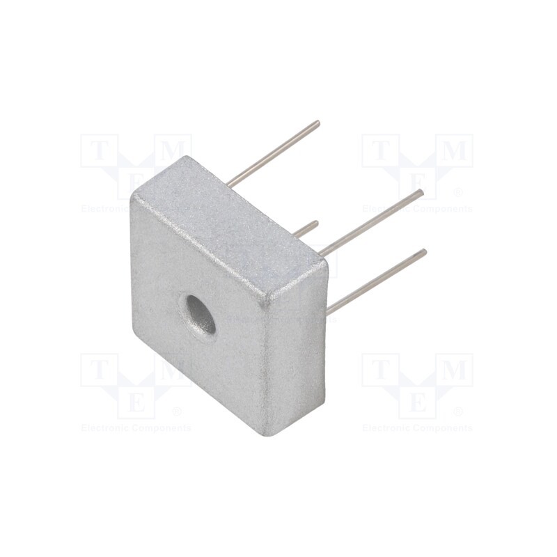 1 pcs x DC COMPONENTS - KBPC2506W - Bridge rectifier: single-phase, Urmax: 600V, If: 25A, Ifsm: 400A