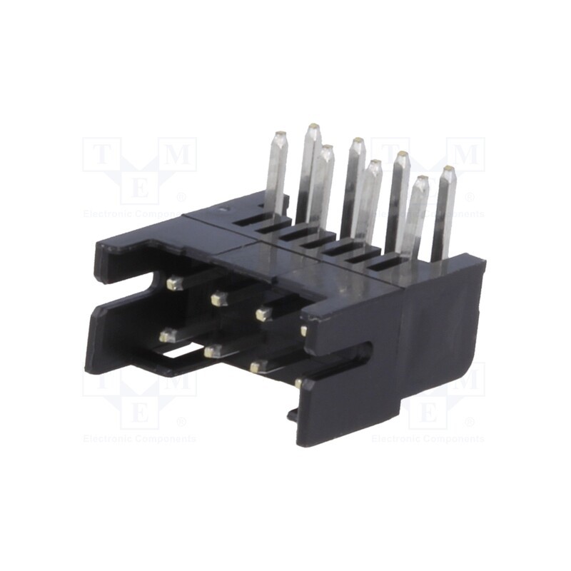 1 pcs x HIROSE - DF11-8DP-2DS(24) - Socket, PCB-cable/PCB, male, DF11, 2mm, PIN: 8, THT, on PCBs, tinned