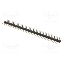 1 pcs x ADAM TECH - PH1RB-40-UA - Pin header, pin strips, male, PIN: 40, angled 90°, 2.54mm, THT, 1x40