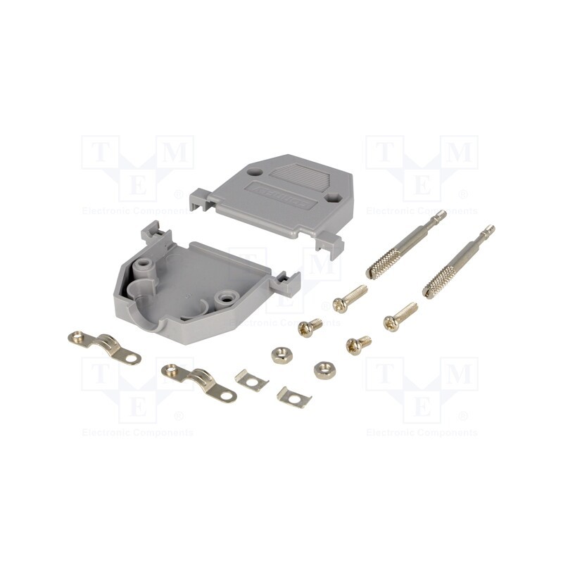 1 pcs x CONNFLY - DS1045-25AP1L1-A - Enclosure: for D-Sub connectors, D-Sub 25pin,D-Sub HD 44pin