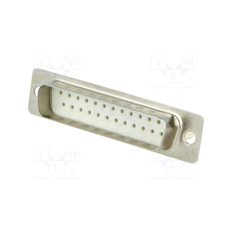1 pcs x MH CONNECTORS - MHDBC25SP-NW - D-Sub, PIN: 25, plug, male, for cable, Type: w/o contacts, 3A, 250V