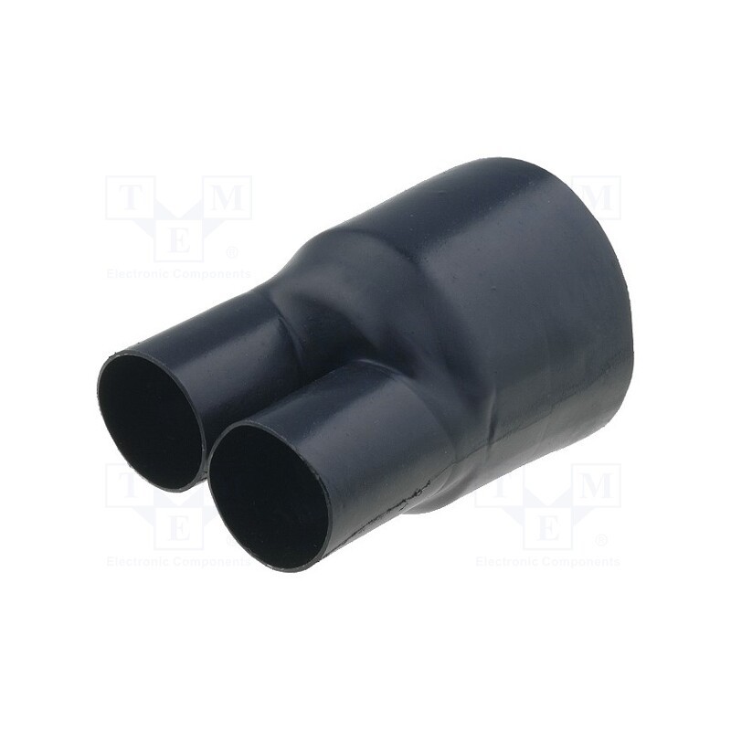 1 pcs x HELLERMANNTYTON - 402-23058 - Cable breakout, 3: 1, 33mm, black, crosslinked polyolefin POX