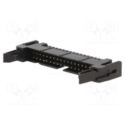 1 pcs x CONNFLY - DS1011-34SBSIB7-B - Socket, IDC, male, PIN: 34, straight, with ejector, THT, gold-plated