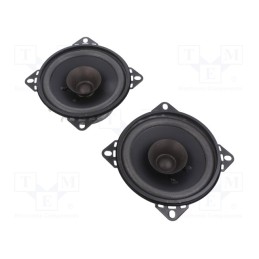 1 set x CL ITALIA - CL-018100DC - Car loudspeakers, one-way, 100mm, 40W, 90÷18000Hz, 4Ω, 88dB, 2pcs.