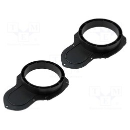 1 set x 4CARMEDIA - RAM-20.537/K - Speaker frame, 165mm, VW, VW Passat 2008-&gt,,VW Passat CC 2008-&gt,