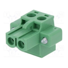 1 pcs x DEGSON ELECTRONICS - 2EDGKFM-5.0-02P-14-00AH - Pluggable terminal block, 5mm, ways: 2, straight, plug, female