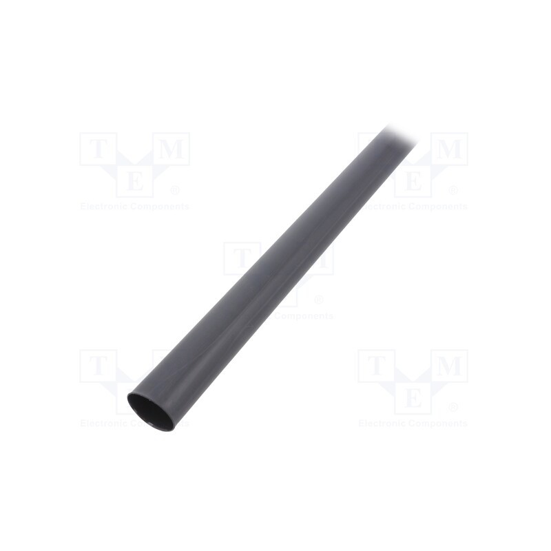 1 pcs x TE Connectivity - ATUM-24/6-0-STK - Heat shrink sleeve, glued, 4: 1, 24mm, L: 1.2m, black, polyolefine