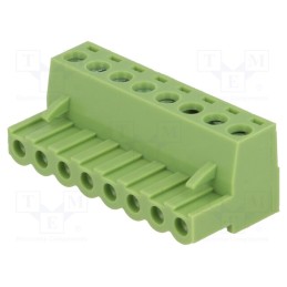 1 pcs x XINYA - XY2500F-A(5.0)-8P - Pluggable terminal block, 5mm, ways: 8, straight, plug, female