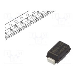 5 pcs x ONSEMI - BZG03C150G - Diode: Zener, 1.5W, 150V, SMD, , SMA, single diode, 1uA