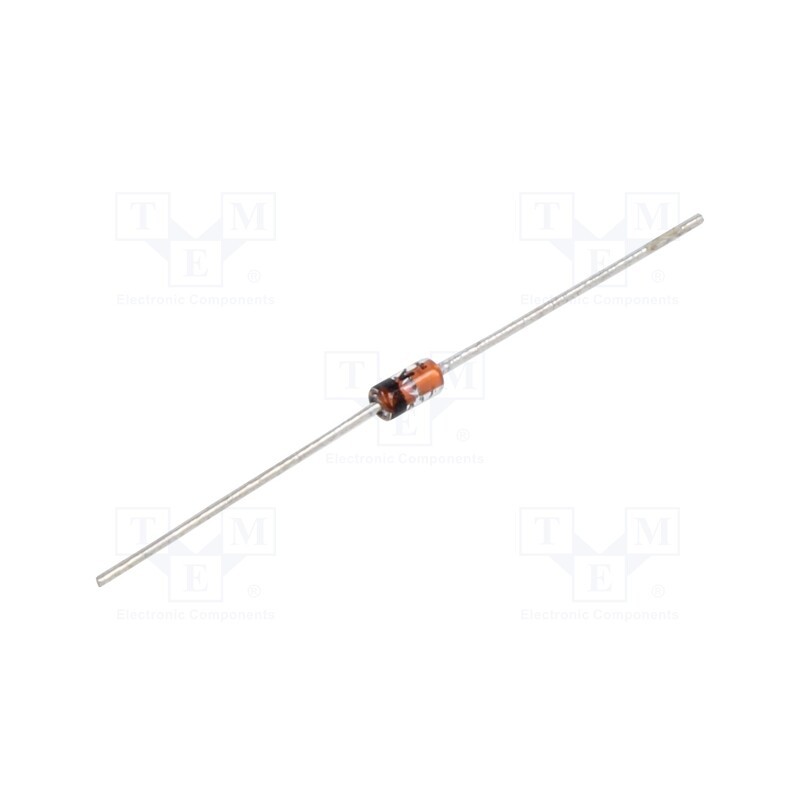 1 pcs x NEXPERIA - BAV21,143 - Diode: switching, THT, 250V, 250mA, , Ifsm: 9A, SOD27, 0.4W