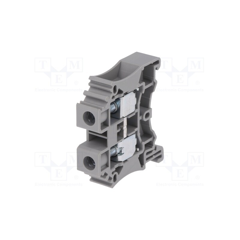 1 pcs x DEGSON ELECTRONICS - DC10-01P-11-00AH - Splice terminal: rail, 0.5÷10mm2, ways: 1, terminals: 2, grey, DC