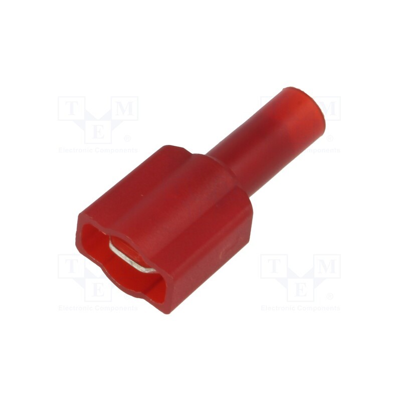 1 pcs x KEYSTONE - 8297 - Terminal: flat, 6.4mm, 0.8mm, male, crimped, for cable, insulated
