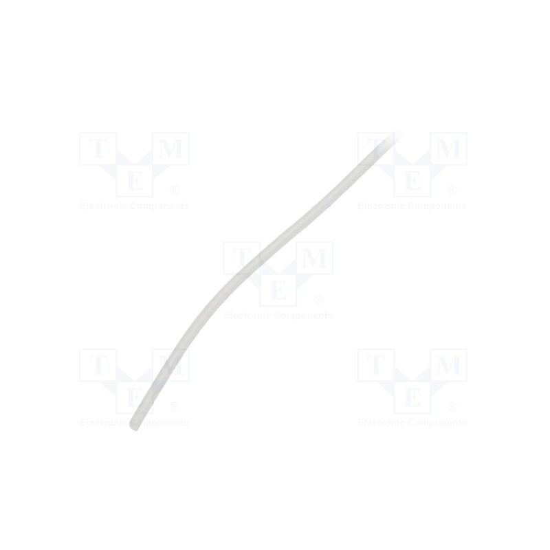 1000 m x FAVIER - GES-1X1,8-TR-1000 - Insulating tube, silicone, transparent, -50÷200°C, Øint: 1mm