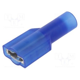 1 pcs x KEYSTONE - 8294 - Terminal: flat, 6.4mm, 0.8mm, female, crimped, for cable, insulated