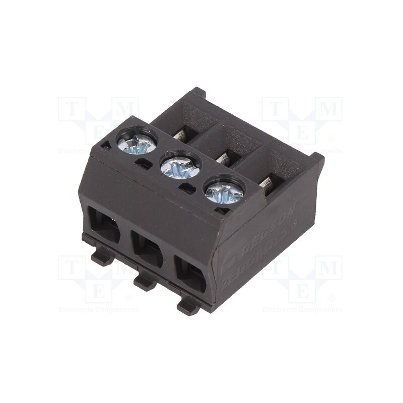 1 pcs x DEGSON ELECTRONICS - 2EDGKQ-5.0-03P-13-00AH - Pluggable terminal block, 5mm, ways: 3, angled 90°, plug, female