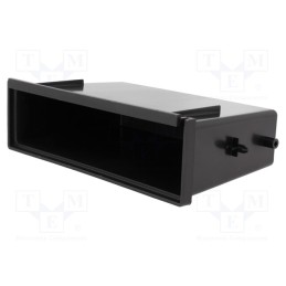 1 pcs x ACV - 271000-07-0 - Radio box, black, for 2 DIN facia plates