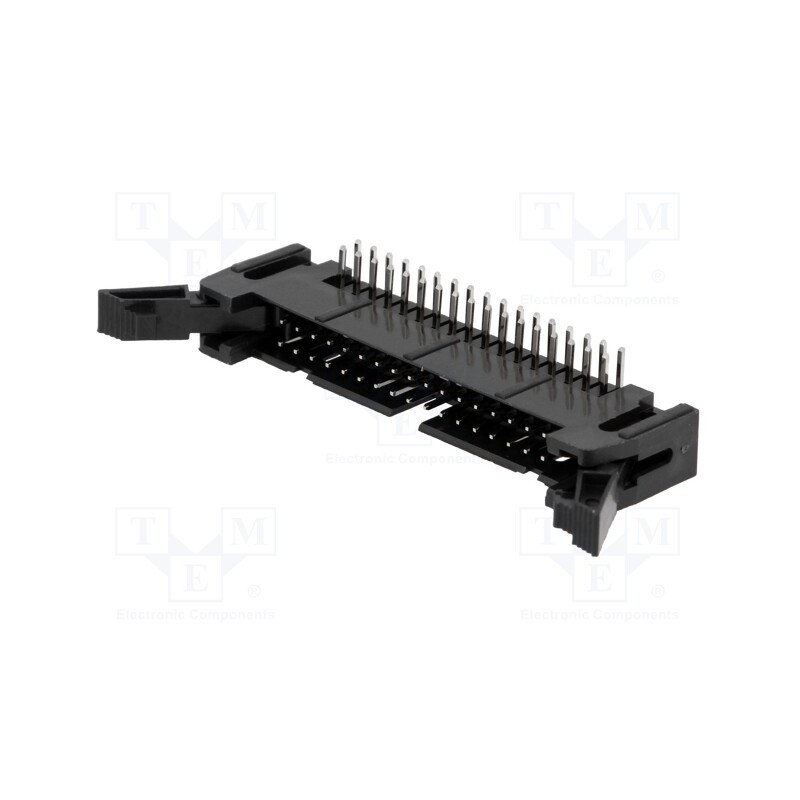 1 pcs x CONNFLY - DS1011-34RBSIB7 - Socket, IDC, male, PIN: 34, angled 90°, THT, gold-plated, 2.54mm