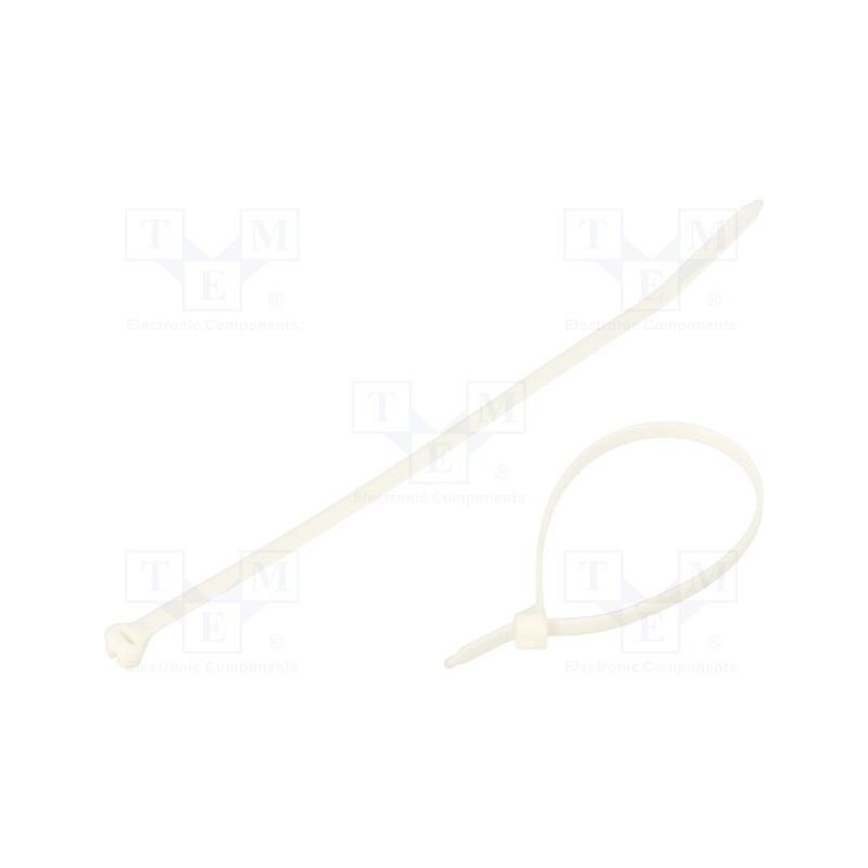 1000 pcs x ABB - 7TAG009570R0003 - Cable tie, L: 140mm, W: 3.6mm, polyamide