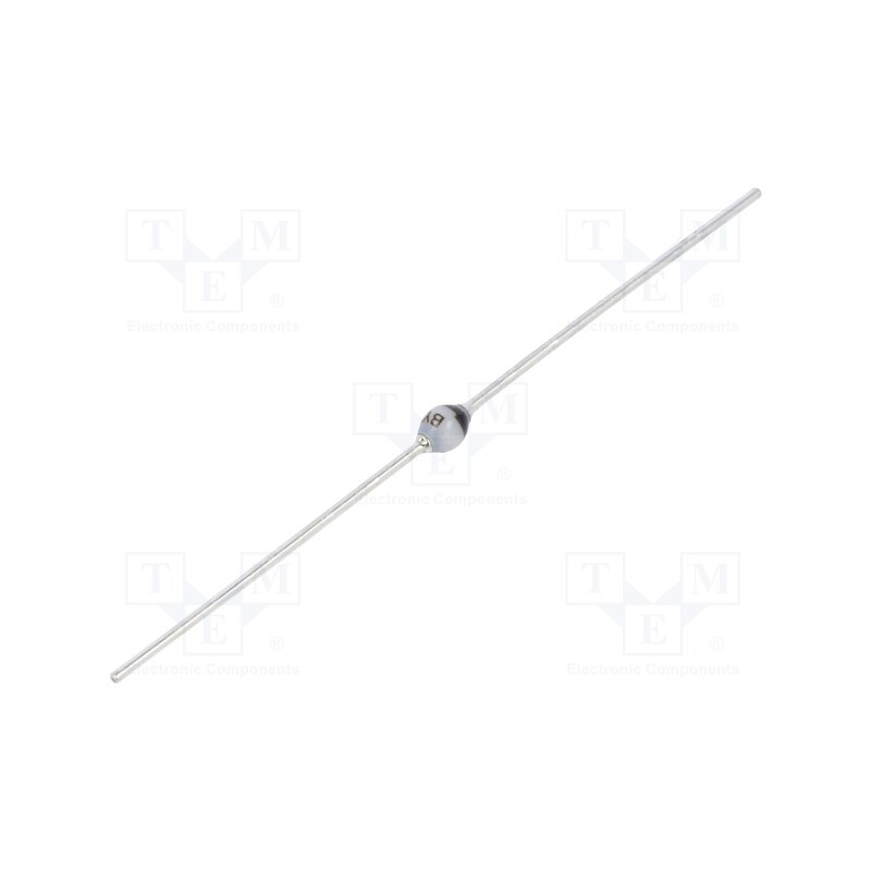 1 pcs x VISHAY - BYV26E-TAP - Diode: rectifying, THT, 1kV, 1A, , Ifsm: 30A, SOD57, 75ns