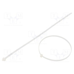 1000 pcs x PANDUIT - SST3S-M - Cable tie, L: 279mm, W: 4.6mm, polyamide, 222N, natural, Ømax: 76mm