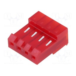 1 pcs x TE Connectivity - 3-640428-4 - Plug, wire-board, female, MTA-156, 3.96mm, PIN: 4, IDC, for cable