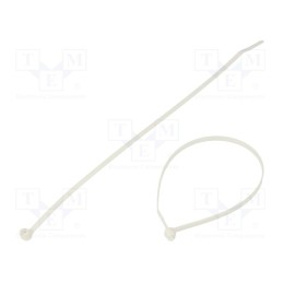 1000 pcs x PANDUIT - BT2I-M69 - Cable tie, with a metal clasp, L: 203mm, W: 3.6mm, polyamide, 178N