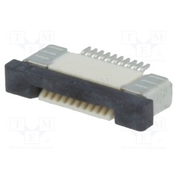 1 pcs x ADAM TECH - PCA-6L-10-HU-3-T/R - Connector: FFC/FPC, horizontal, PIN: 10, top contacts,ZIF, SMT