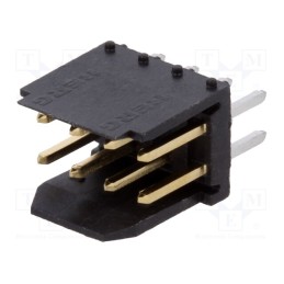 1 pcs x Amphenol Communications Solutions - 76385-304LF - Socket, wire-board, male, Dubox®, 2.54mm, PIN: 8, THT, 3A, Layout: 2x4