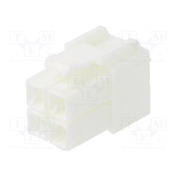 1 pcs x JST - VLP-04V - Plug, wire-wire/PCB, female, PIN: 4, w/o contacts, for cable, 6.2mm