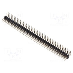 1 pcs x CONNFLY - DS1025-06-2*40P8BR1-B - Pin header, pin strips, male, PIN: 80, angled 90°, 2mm, THT, 2x40