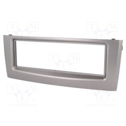 1 pcs x ACV - 281094-14-0 - Radio frame, Fiat, 1 DIN, metallic anthracite