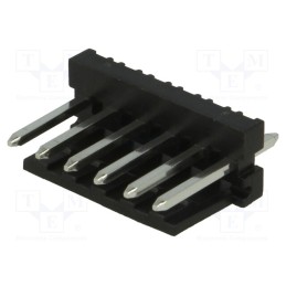 1 pcs x PANCON - MTSS156-06-C - Socket, wire-board, male, PIN: 6, 3.96mm, THT, MAS-CON, tinned