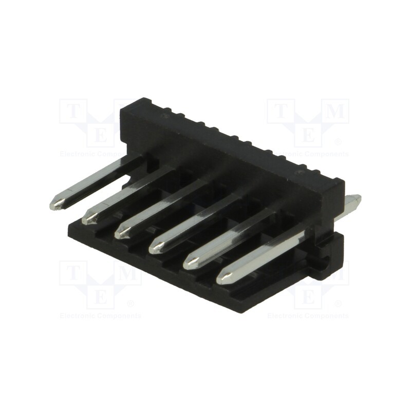 1 pcs x PANCON - MTSS156-06-C - Socket, wire-board, male, PIN: 6, 3.96mm, THT, MAS-CON, tinned