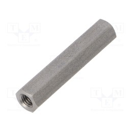 10 pcs x DREMEC - 148X40 - Screwed spacer sleeve, 40mm, Int.thread: M5, hexagonal