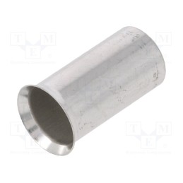 1 pcs x BM GROUP - BM 01518 - Tip: bootlace ferrule, non-insulated, copper, 50mm2, 22mm, tinned