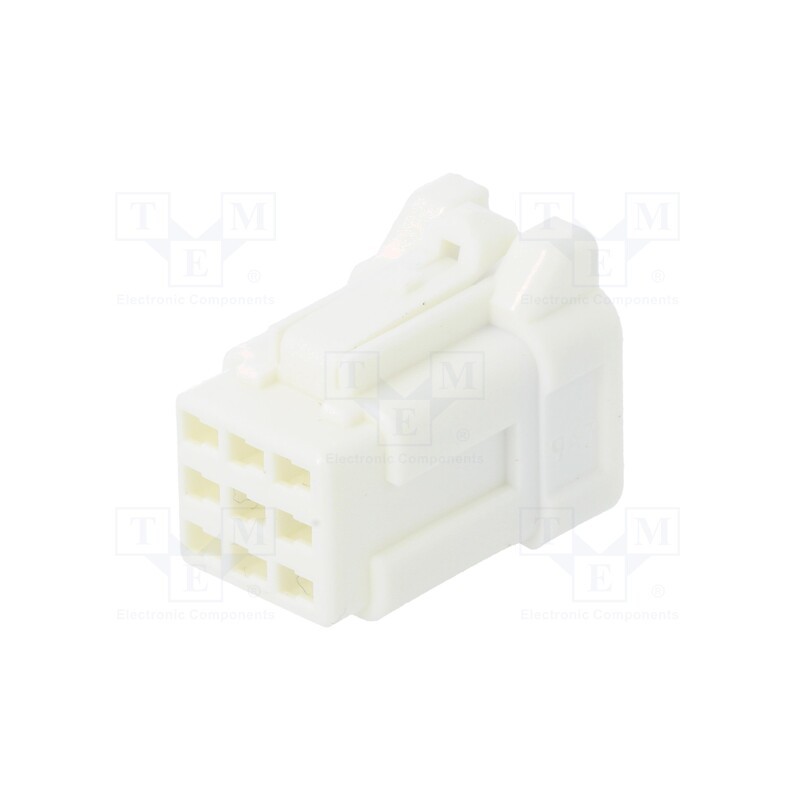 1 pcs x HIROSE - DF62W-9S-2.2C - Connector: wire-wire/PCB, DF62W, plug, female, PIN: 9, 2.2mm