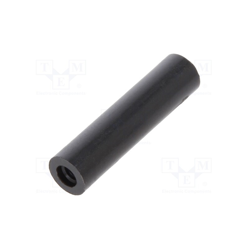 10 pcs x DREMEC - 182RDX20 - Spacer sleeve, cylindrical, polyamide, M2,5, L: 20mm, Øout: 5mm