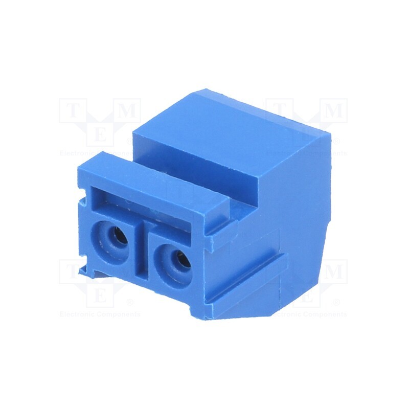 1 pcs x ECE - ETB16020B000Z - Pluggable terminal block, Contacts ph: 5mm, ways: 2, angled 90°