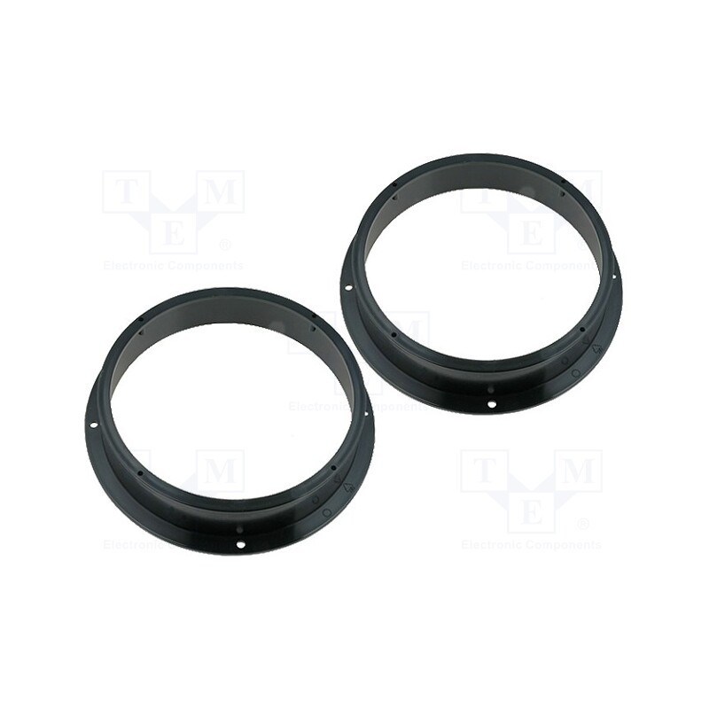 1 set x PER.PIC. - SU12005-05X2 - Speaker frame, 200mm, Audi, Audi A4 2009-&gt,, Audi A4 front doors