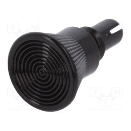 10 pcs x DREMEC - 8G4043.5X4.0B - Rivet, polyamide, L.rivet: 5.5mm, Panel cutout diam: 3.6mm, black