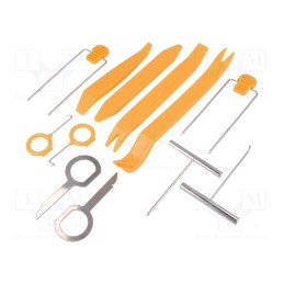 1 set x 4CARMEDIA - KLUCZ-65.222 - Car disassembly tools set